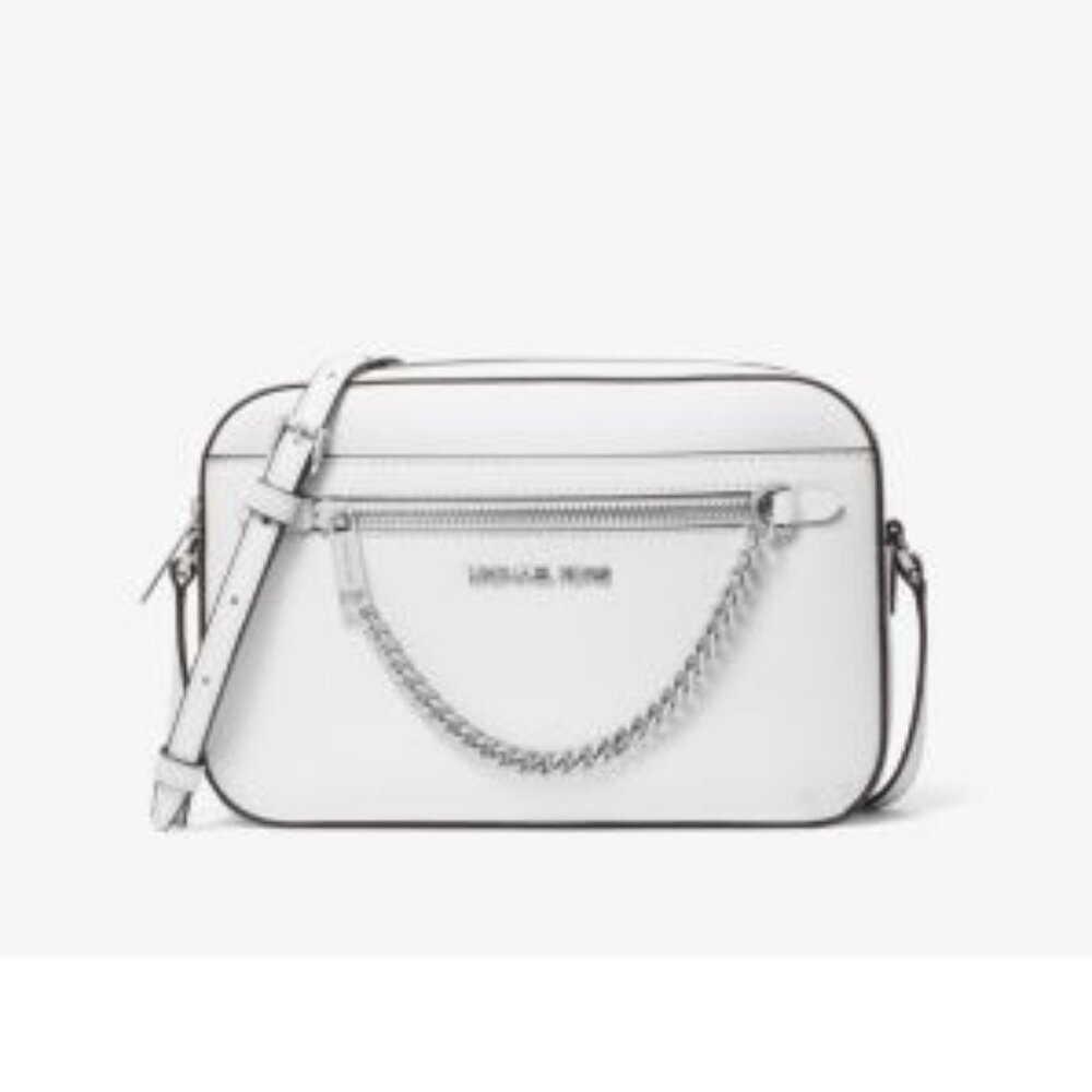 ❌SOLD❌NWT Michael Kors Jet Set Large Saffiano Leather Crossbody Bag